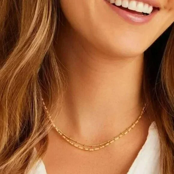 Gorjana Poppy Gem Necklace in Citrine - Picture 4 of 5